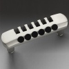 Schaller SC-12070700 Elektro Gitar Kuyruğu (Saten İnci) | İnce Ayarlı Fiksli Köprü Modern Mat