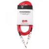 Madison MIC002-3M-RD Gitar Kablosu (3m Kırmızı) | Dayanıklı Uçlar Net Sinyal