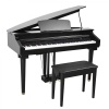 Artesia AG-30 Mikro Kuyruklu Siyah Dijital Piyano | Parlak Siyah Kaplama Grand Piyano Estetiği