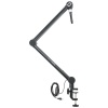 Gator Frameworks 07 0004 Professional Broadcast Boom Mic Stand W/ Led Light | LED Işıklı Yayıncı Mikrofon Kolu