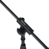 Gator Frameworks 07 0015 GFW-MIC-2010 Tek Boğumlu Bomlu Tripod Mikrofon Standı | Hızlı Kurulum Dayanıklı Kilit Mekanizması