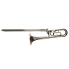 Fox TB2000F Tenor Trombon - Bb/F (Profesyonel - Ventilli Sistem) | F-Attachment Ventilli Mekanizma, Sarı Pirinç Gövde, Altın Lak Bitiş, Taşıma Çantası Dahil | Uyum: Senfonik ve Caz Orkestraları