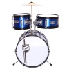 Cox JBJ1043 Junior Çocuk Davul Seti (Mavi) | 3 Parça Set Tabure ve Baget Dahil
