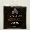 Hannabach 825MT Klasik Gitar Teli (Medium Tension) | Saf Altın Kaplama Baslar Korozyona Dayanıklı