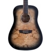 Washburn DFBDB Deep Forest Burl Black Fade Akustik | Siyah Geçişli Mistik Görünüm Güçlü Rezonans