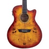 Washburn DFBACEA Deep Forest Burl Ace Amber Fade Elektro Akustik | Kesik Kasa Sahne Preamp Sistemi