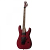 ESP LTD LM200FMSTR M-200FM See Thru Red Elektro Gitar | Kırmızı Alevli Kapak İnce Sap