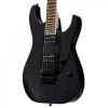 ESP LTD LM200FMSTBLK M-200FM Flame Black Elektro Gitar | Superstrat Gövde Sabit Köprü