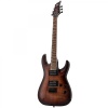 ESP LTD LH200FMDBSB H-200FM Dark Brown Sunburst Elektro Gitar | Çift Kesik Kasa Çok Yönlü Ton