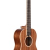 Lanikai LU21-B Bariton Ukulele (Profesyonel - En Büyük Boy Ukulele) | Nato Ağacı Gövde, Gül Ağacı Klavye, D-G-B-E (Gitar Tipi) Akort Düzeni, Derin ve Zengin Ton | Ölçüler: Bariton Boy / 18 Perde