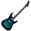 ESP LTD LM200DXNTBLB M-200DX NT Blue Burst Elektro Gitar | Sabit Köprü Mavi Burst