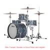 Ludwig LN34023TXA7 Neusonic Downbeat Shell Set (Blue Pearl) | Amerikan Yapımı Akçaağaç/Kiraz Gövde