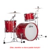 Ludwig LN34023TXPR Neusonic Downbeat Shell Set (Diablo Red) | Modern Rock Tonu Hafif Tasarım