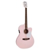 Cort JADE CLASSIC PPOP Akustik Gitar | Pastel Pembe - Open Pore