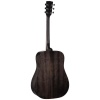 Cort EARTH60M OPTB Akustik Gitar | Masif Maun Kapak - Trans Black