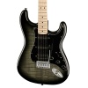 Squier 0378153539 Affinity Stratocaster FMT HSS Gitar (Black Burst) | Alevli Akçaağaç Üst Kapak Siyah Burst ve HSS Manyetikler
