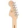 Squier 0378002506 Affinity Stratocaster Elektro Gitar (Siyah) | Akçaağaç Klavye Büyük Kafa (Headstock) ve Siyah Cila