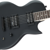 Jackson 2916902568 JS Monarkh SC JS22 Elektro Gitar (Satin Black) | Tek Cutaway Mat Siyah ve Yüksek Çıkışlı Humbuckerlar