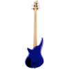 Jackson 2919005527 JS Spectra Bass JS3V 5 Telli Bas Gitar (Indigo Blue) | Aktif EQ Mavi Renk ve Modern Gövde Tasarımı