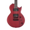 Jackson 2916901577 JS Monarkh SC JS22 Elektro Gitar (Red Stain) | Tek Cutaway (Les Paul Tarzı) Kırmızı Leke Cila ve Sabit Köprü