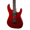 Jackson 2910121552 JS Dinky JS11 Elektro Gitar (Metallic Red) | Metalik Kırmızı Renk İnce Gövde ve Düz Klavye Yarıçapı