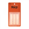 DAddario RIA0320 Rico Orange Box Soprano Saksafon Kamışı No: 2.0 (Başlangıç/Eğitim) - 3lü Paket | Klasik Turuncu Kutu, Kolay Çalım ve Cazip Fiyat Avantajı