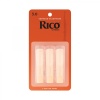DAddario RIA0330 Rico Orange Box Soprano Saksafon Kamışı No: 3.0 (Orta Seviye/Eğitim) - 3lü Paket | Klasik Turuncu Kutu, Kolay Çalım ve Cazip Fiyat Avantajı