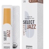 DAddario ORRS05TSX2S Organic Select Jazz Unfiled Tenor Saksafon Kamışı No: 2 Soft (Profesyonel/Caz) - 5li Paket | Kimyasalsız Organik Tarım Sertifikalı ve Esnek Çalım