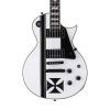 ESP LTD LIRONCROSSSW James Hetfield Iron Cross Snow White Elektro Gitar | EMG JH HET Set Aktif Manyetikler, Maun Gövde ve Abanoz Klavye, TonePros Kilitli Köprü