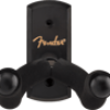 Fender 0991804010 Essentials Duvar Gitar Asma Aparatı (Siyah) | Siyah Ahşap Tabanlı Minimalist ve Sağlam Gitar Askısı