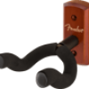 Fender 0991804033 Essentials Duvar Gitar Asma Aparatı (Rosewood) | Gülağacı Desenli Ahşap Tabanlı Her Mekana Uyumlu Askı