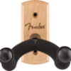 Fender 0991804089 Essentials Duvar Gitar Asma Aparatı (Maple) | Akçaağaç Desenli Ahşap Tabanlı Şık ve Güvenli Askı