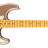 Fender 0114942384 American Professional Classic Stratocaster Elektro Gitar (Faded Firemist Gold) | Akçaağaç Klavye, V-Mod II Manyetikler ve Modern C Sap Profili