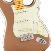 Fender 0114942384 American Professional Classic Stratocaster Elektro Gitar (Faded Firemist Gold) | Akçaağaç Klavye, V-Mod II Manyetikler ve Modern C Sap Profili