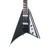 Jackson JS Rhoads JS32 Amaranth Klavye Black with White Bevels Elektro Gitar