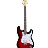 Lilya St309-ssh/rb Elektro Gitar - Red Burst (eğitim - Ssh Strat) | 1 Humbucker - 2 Single Manyetik, Kırmızı Burst Renk, Yüksek Gain Uyumu | Ölçü: 4/4 Tam Boy (standart Yetişkin)