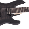 Jackson JS Dinky Arch Top JS22Q-7 DKA HT Amaranth Klavye Transparent Black Burst 7 Telli Elektro Gitar