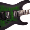 Jackson JS Dinky Arch Top JS32Q DKA Amaranth Klavye Transparent Green Burst Elektro Gitar