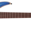 Jackson Pro Spectra Bass SBA V Caramelized Jatoba Klavye Blue Burst 5 Telli Bas Gitar