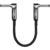 Kırlın IPCC-203PN-0,15M-BK Pedal Ara Kablosu (15 cm) | Ultra Esnek Yapı ile Pedallar Arası En Yakın Bağlantı Sessiz ve Net Geçiş