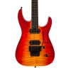 Jackson Pro Plus Serisi Dinky DKAQ Abanoz Klavye Firestorm Elektro Gitar