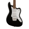 Squier Paranormal Rascal Bass HH Laurel Klavye WPG Metallic Black Bas Gitar