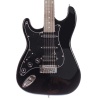 Angel AEG111LH-BK Solak Elektro Gitar (Siyah) | Sol El Kullanımı İçin Özel Strat Model