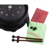 Cox CSTD-BK Steel Tongue Drum (Siyah) | Meditasyon ve Yoga İçin İdeal Vurmalı Çalgı