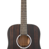 Washburn DFED Deep Forest Ebony Akustik Gitar (Profesyonel - Dreadnought Kasa) | Egzotik Abanoz Üst Kapak, Okoume Arka ve Yanlar, Mat Bitiş, Derin ve Sıcak Ton | Ölçüler: 648 mm Skala Uzunluğu