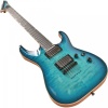 ESP LTD EUSHOR2QMEB43E2 ESP USA Horizon II Quilted Maple Aqua Marine | Amerikan Yapımı Okyanus Mavisi
