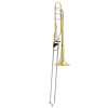 Jupiter JTB710FQ Bb/F Trombon (Profesyonel - Ergonomik Plus Serisi) | Si Bemol ve Fa (Bb/F) Eklentili, F-Ataşmanı ile Geniş Ses Aralığı, Konforlu Tutuş ve Dengeli Gövde | Ölçüler: 12.7 mm Boru Çapı