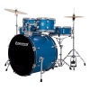 Ludwig LC19019 Accent Fuse Akustik Davul Seti (Blue Sparkle) | Popüler Başlangıç Serisi Dayanıklı Donanım