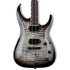 ESP LTD LMH1000NTFMCHB MH-1000NT Charcoal Burst | Sabit Köprü Modern Rock Gitarı
