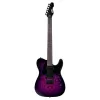 ESP LTD LTE200DXPRB Purple Burst Elektro Gitar (Orta/Üst Segment) | Ihlamur Gövde, Akçaağaç Sap, LTD Manyetikler, Üstün Çalım Konforu